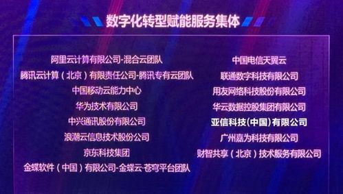 亚信科技成功通过首批“数字化可信服务评估”，引领数字技术服务新标杆